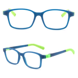 2024 Latest Design Eco-friendly Fashion Rectangle Eyewear Frame for Kids