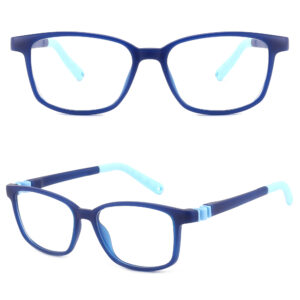 2024 New Eco-friendly Square Fliexble Eyeglasses for Kids
